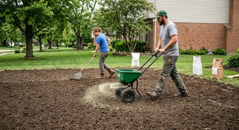 Grass Seed Installation in Ventura County, CA