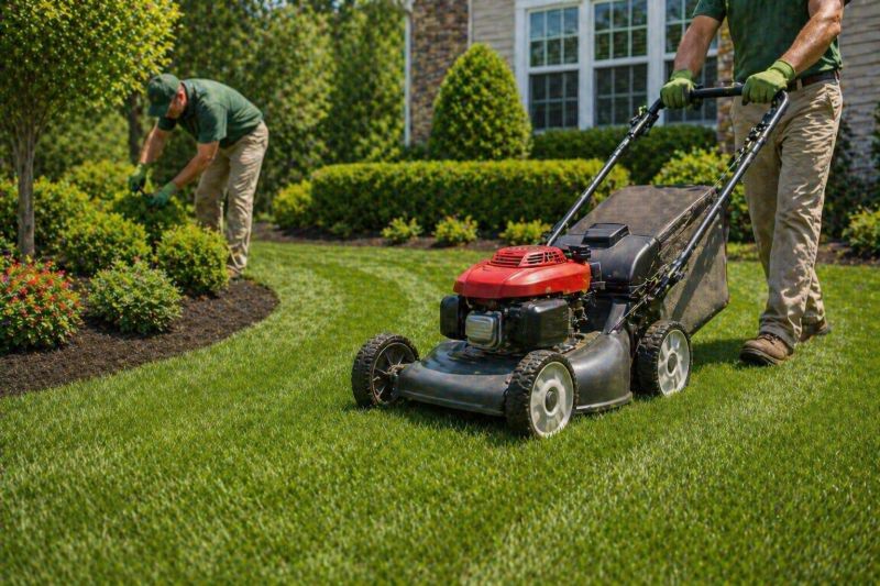 Routine Lawn Maintenance in Bowie, MD