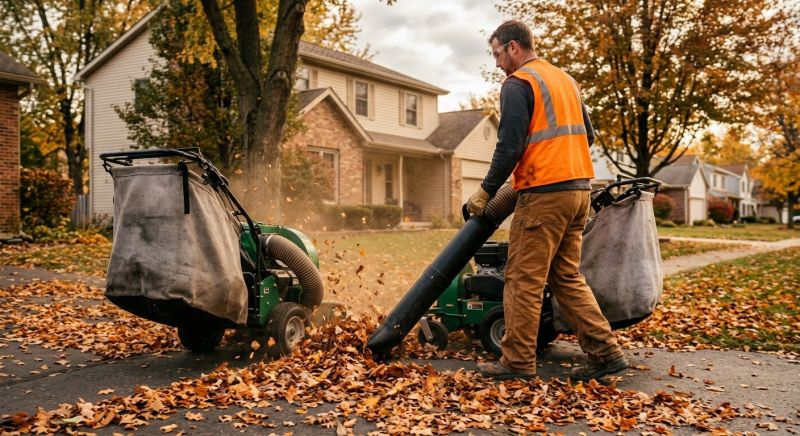 Autumn Leaf Removal in Ventura County, CA