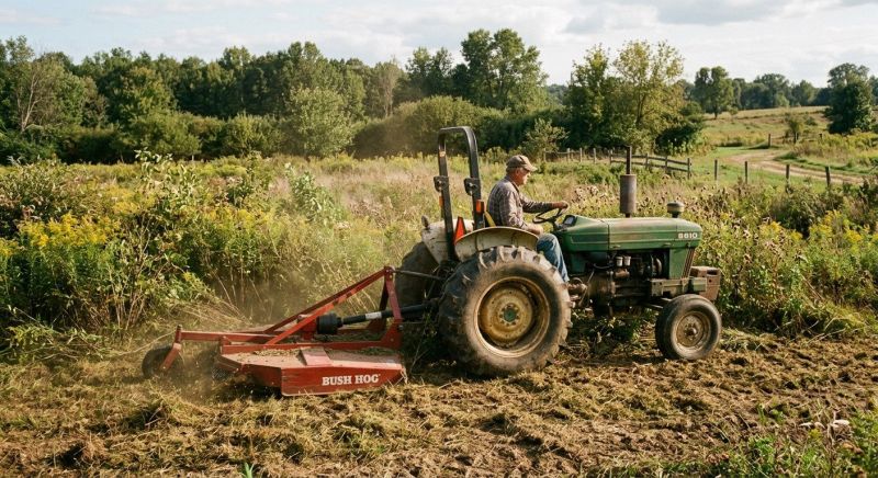 Bush Hog Mowing in Waldorf, MD