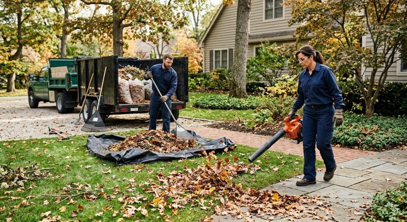 Fall Lawn Cleanup Service in Honolulu, HI