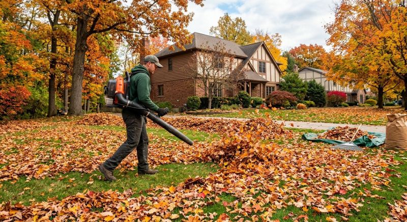Fall Lawn Cleanup Service in Ventura County, CA