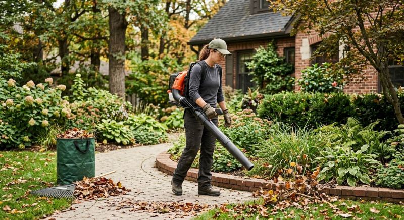 Leaves Vacuuming in Ventura County, CA