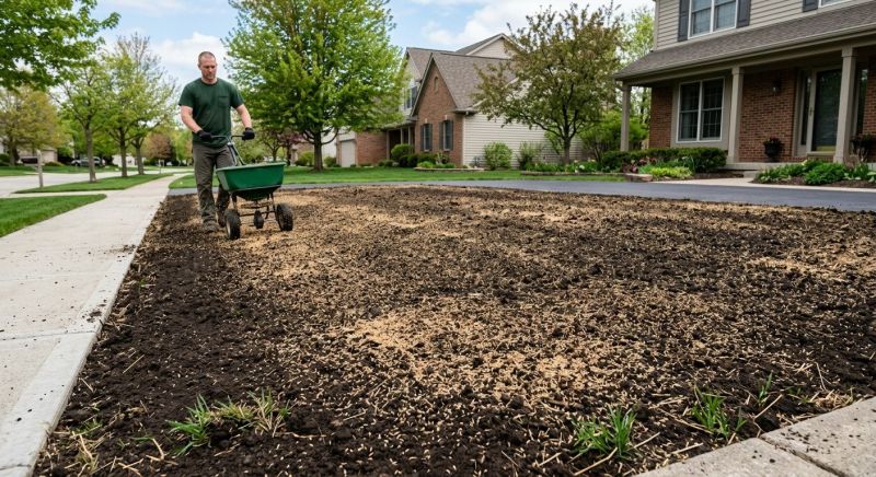 New Lawn Seeding in Ventura County, CA