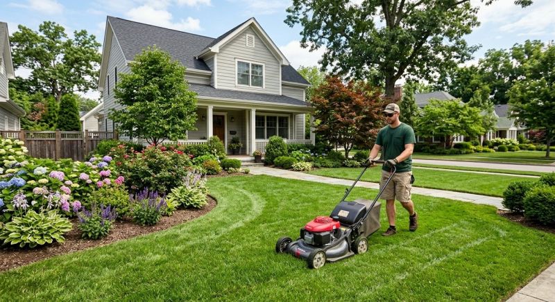 Overgrown Lawn Trimming in Bowie, MD