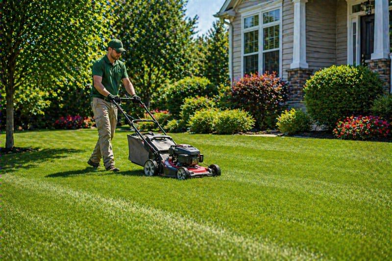 Routine Lawn Maintenance in Bowie, MD
