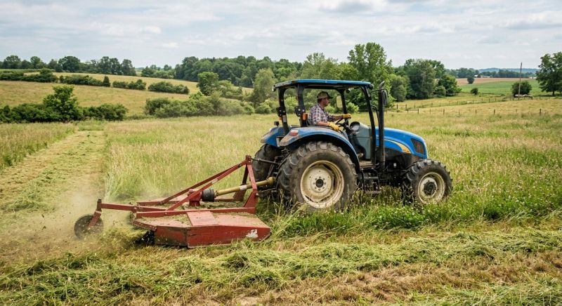 Tractor Mowing in Duluth, MN