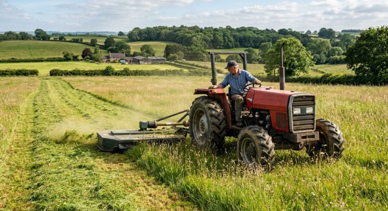 Tractor Mowing in Waldorf, MD